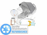 Cybaby Smarte Babywippe aus Aluminium, Bluetooth, WLAN, Versandrückläufer