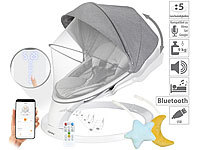 Cybaby Smarte Babywippe aus Aluminium, Bluetooth, WLAN, Touch-Tasten und App; Babykostwärmer Babykostwärmer 